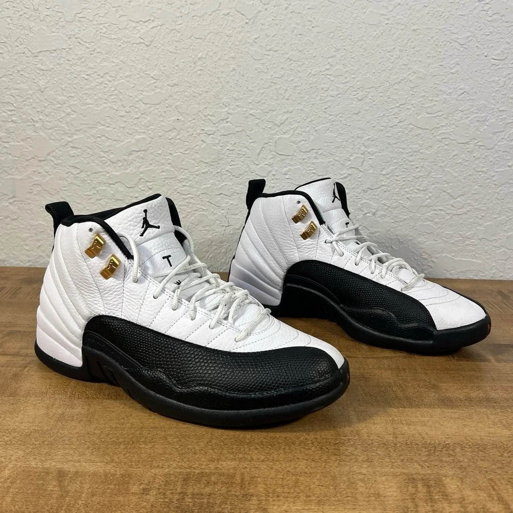 Nike Air Jordan Retro 12 Taxi 2025 Men's Size 10 CT8013-117